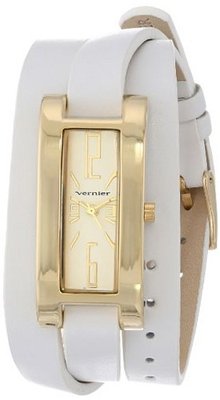 Vernier VNR11156WT Vernier Analog Display Japanese Quartz White