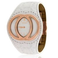 Gianni Versace Eclissi 84Q White Dial Rose Gold Ladies