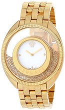Versace 86Q70D002 S070 Destiny Spirit Floating Micro Spheres Gold IP Steel
