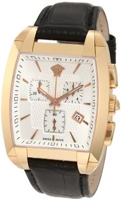 Versace Tonneau Rose Gold Chronograph