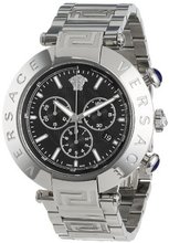 Versace VA8020013 Reve Chrono Round Stainless Steel Date