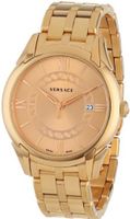 Versace VFI060013 Apollo Rose Gold Ion-Plated Stainless Steel Roman Numerals Date