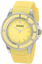 Versus by Versace 3C61300000 Tokyo Yellow Dial Rubber
