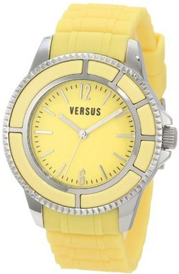 Versus by Versace 3C61300000 Tokyo Yellow Dial Rubber