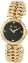 Versus by Versace 3C68700000 Optical Gold IP Black Dial