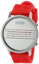 Versus by Versace 3C70900000 Hollywood Stainless Steel Digital Date Crystal