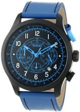 Versus by Versace 3C73300000 Soho Black Ion-Plated Stainless Steel Chronograph