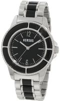 Versus by Versace AL13LBQ809A999 Tokyo Black Dial Stainless Steel Bracelet