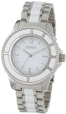 Versus by Versace AL13SBQ801A991 Tokyo Polished Stainless Steel White Dial