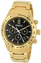 Versus by Versace SGC080013 Cosmopolitan Analog Display Japanese Quartz Gold