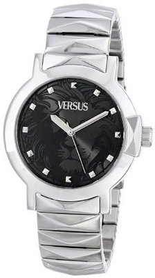 Versus by Versace SGP010013 Byzantium Analog Display Japanese Quartz Silver