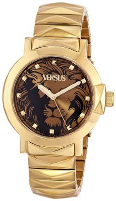 Versus by Versace SGP030013 Byzantium Analog Display Japanese Quartz Gold