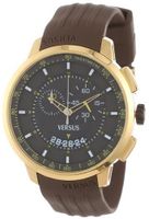 Versus by Versace SGV060013 Manhattan Gold Ion-Plated Stainless Steel Chronograph Tachymeter Date