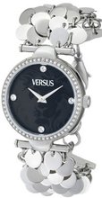 Versus by Versace SGW040013 Paris Lights Analog Display Japanese Quartz Silver