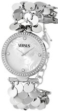 Versus by Versace SGW050013 Paris Lights Analog Display Japanese Quartz Silver