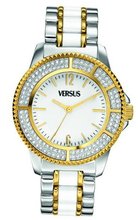Versus by Versace SH7090013 Tokyo Crystal Analog Display Japanese Quartz Silver