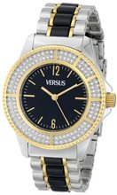 Versus by Versace SH7110013 Tokyo Crystal Analog Display Japanese Quartz Silver