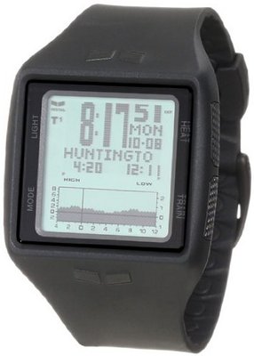 Vestal BRG012 Brig Tide and Train Black Positive Digital Surf