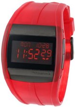 Vestal CRU017 Crusader Translucent Red Digital Surf