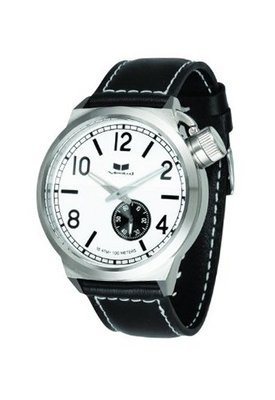 Vestal CTN3L03 Canteen White Dial Black Leather