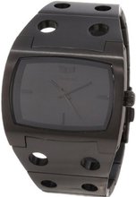 Vestal DES3M02 Destroyer Brushed Black with Black Dial