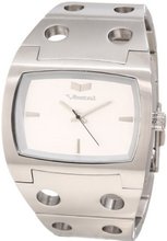Vestal DES3M03 Destroyer Brushed Silver with Silver Dial