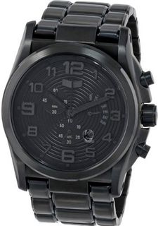 Vestal DEV004 De Novo Matte Black Retrograde Chronograph