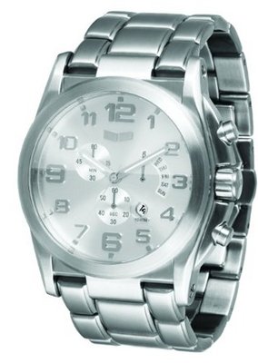 Vestal DEV007 De Novo All Silver Chronograph