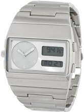 Vestal MMC039 Metal Monte Carlo Silver Analog and Digital