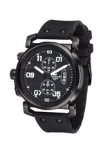 Vestal OBCS001 USS Observer Chrono Black White Lume