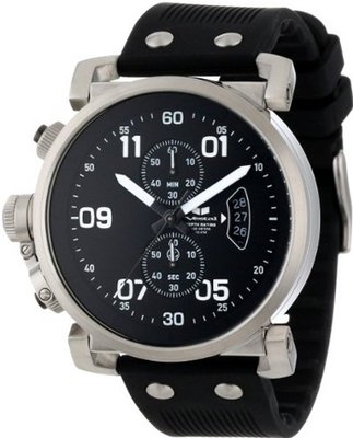 Vestal OBCS002 USS Observer Chrono Black/Silver Lume