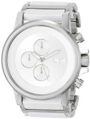 Vestal PLA016 Plexi Minimalist White Acetate Silver