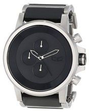 Vestal PLA020 Plexi Acetate Minimalist Silver Black Minimalist