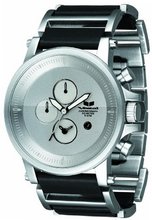 Vestal PLE031 Plexi Silver Dial Black Leather