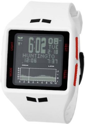 Vestal Unisex BRG020 Brig Tide & Train Digital Display Quartz White