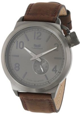 Vestal Unisex CTN3L09 Canteen Oiled Brown and Gun