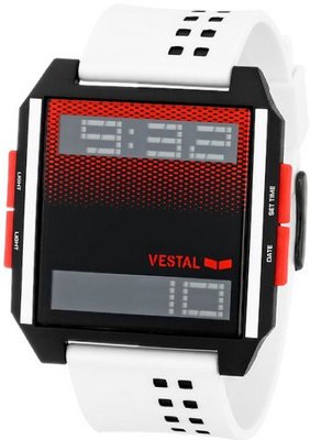 Vestal Unisex DIG028 Digichord Digital Display Quartz White