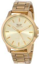 Vestal Unisex HEI3M03 Heirloom All Gold Analog