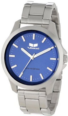 Vestal Unisex HEI3M04 Heirloom Silver Navy