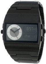 Vestal Unisex MMC034 Metal Monte Carlo All Black Ion Plated Digital