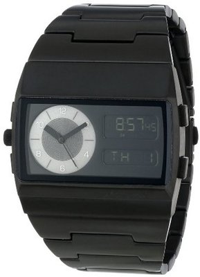 Vestal Unisex MMC034 Metal Monte Carlo All Black Ion Plated Digital