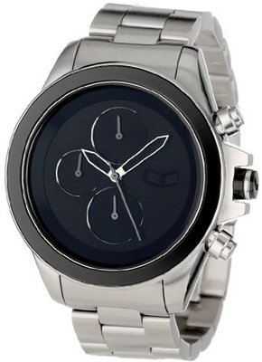 Vestal Unisex ZR2013 ZR-2 Minimalist Silver Black