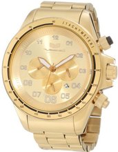 Vestal ZR3020 ZR-3 Brushed Gold Chronograph