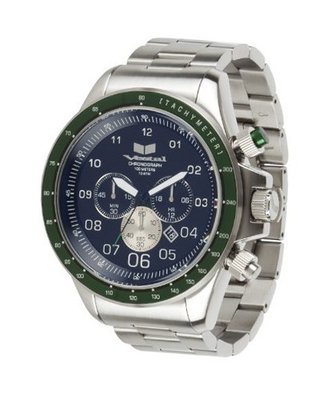Vestal ZR3026 ZR-3 Silver Green Black