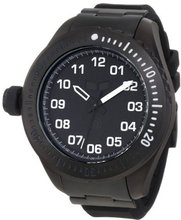 Vestal ZR4003 ZR-4 Stainless Steel and Silicone Matte Black Diving
