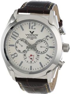 Viceroy 40347-05 Brown Leather Date
