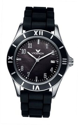 Viceroy 40670-55 Black Rubber Date