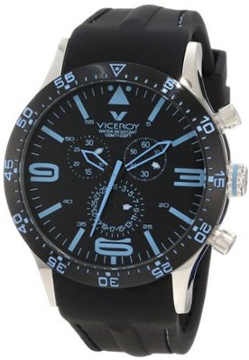 Viceroy 432047-45 Light Blue Black Chronograph