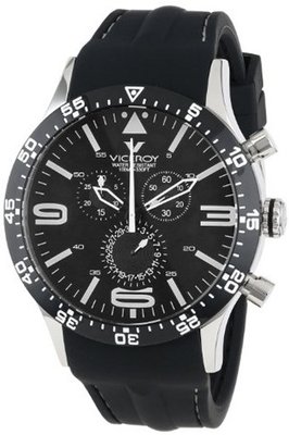 Viceroy 432047-55 Fun Colors Black Chronograph Luminous Hands Soft Rubber Date