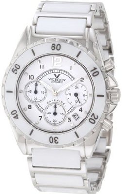 Viceroy 47550-05 White Ceramic Cronograph Date
